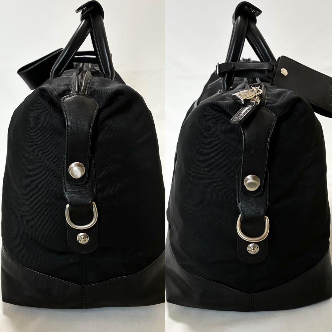 【美品/南京錠/鍵付き】コーチ 5497 2way ビジネスバッグ 肩掛け 黒