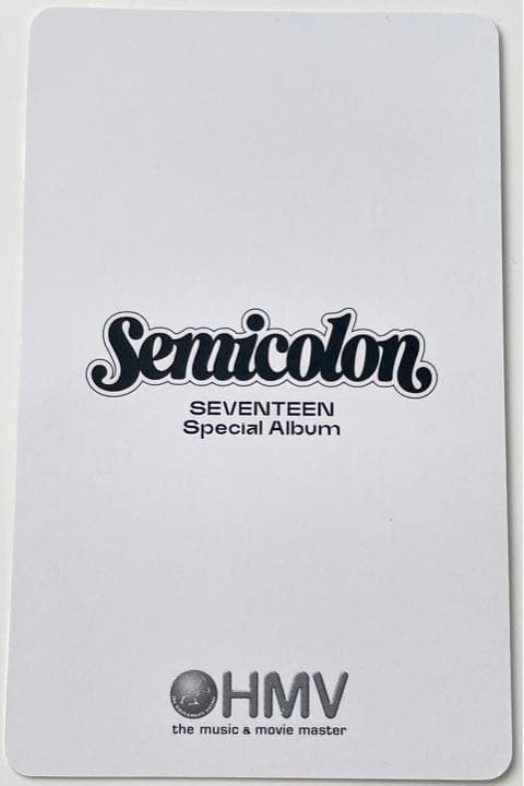 SEVENTEEN セミコロン HMV ジョンハン