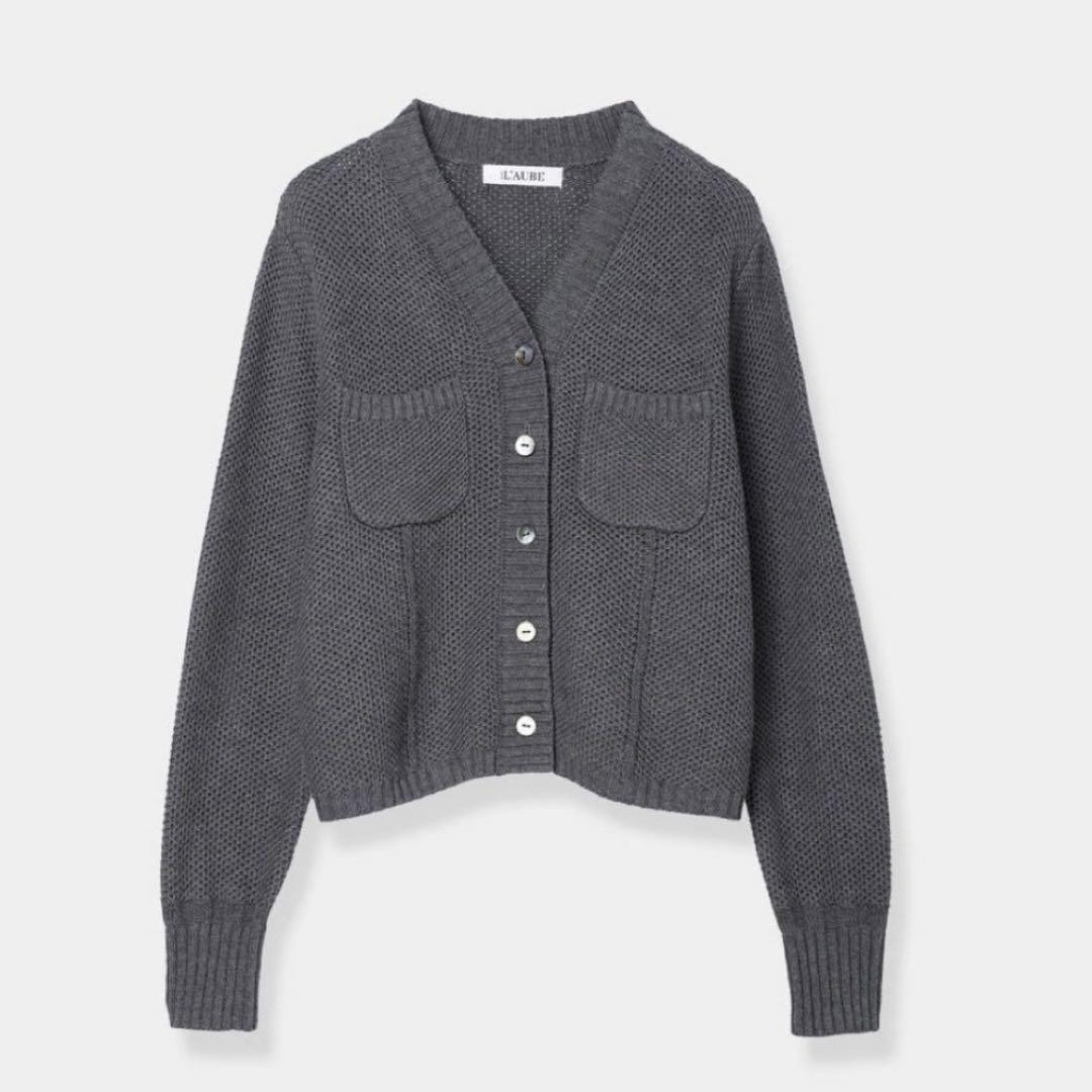 【laubeblanc】Basket Knit Cardigan