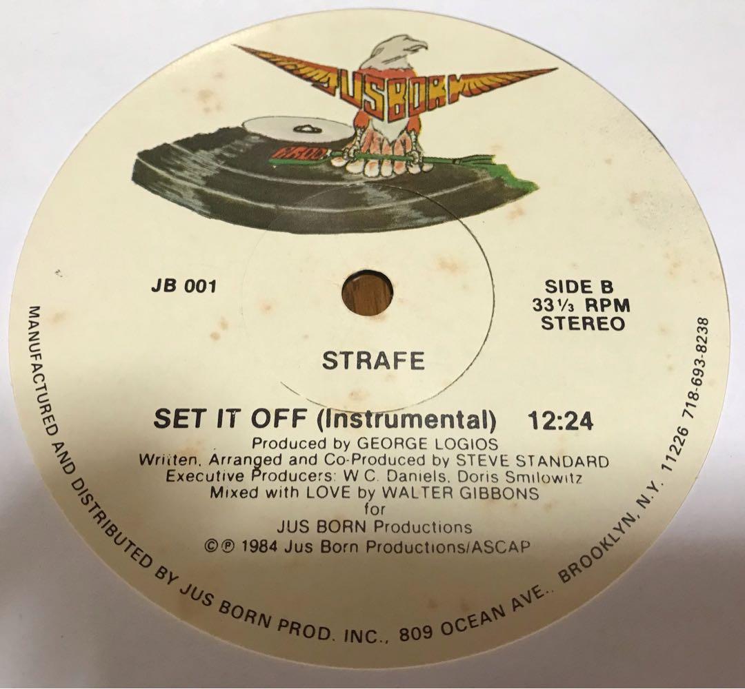 洋楽 Strafe - Set It Off / Orig.US 12\"