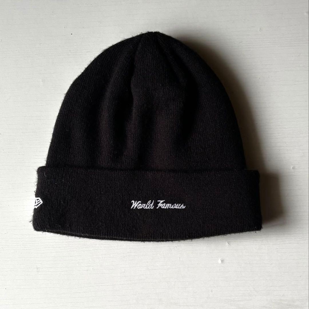 Supreme × newera boxロゴ ビーニー