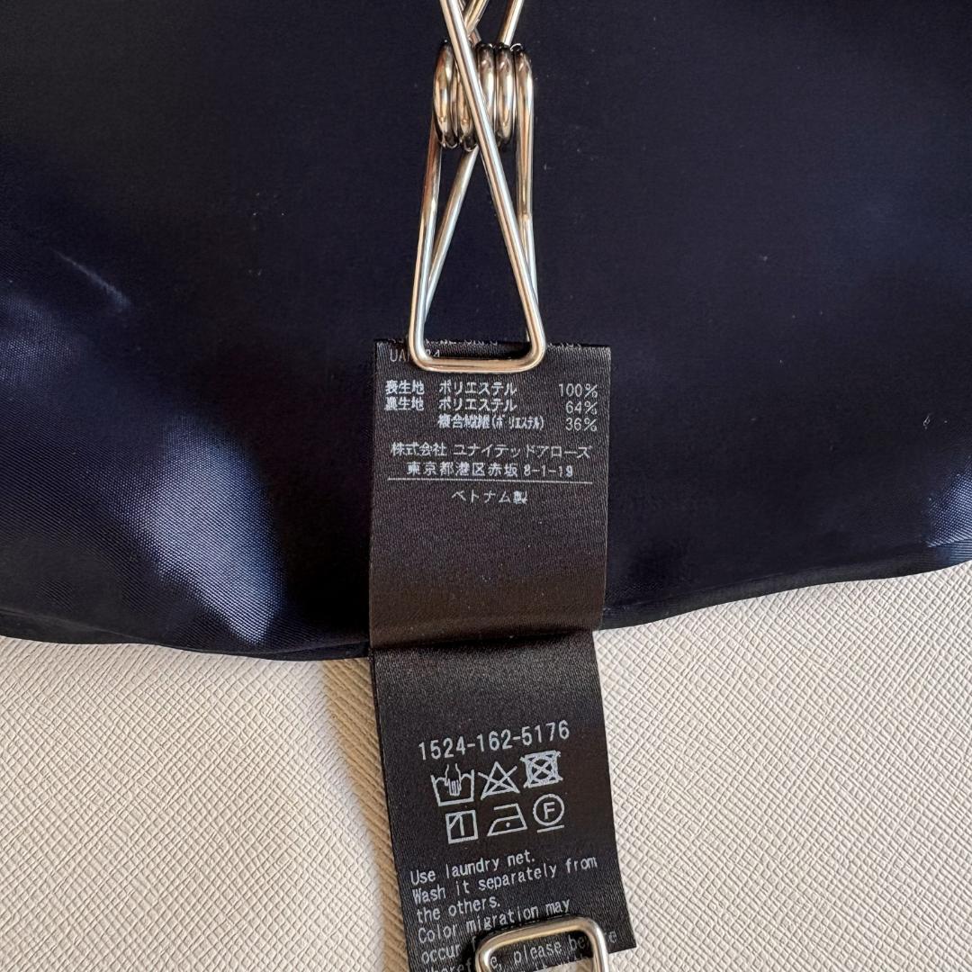 チェック タフタ ギャザースカート　size38　UNITED ARROWS