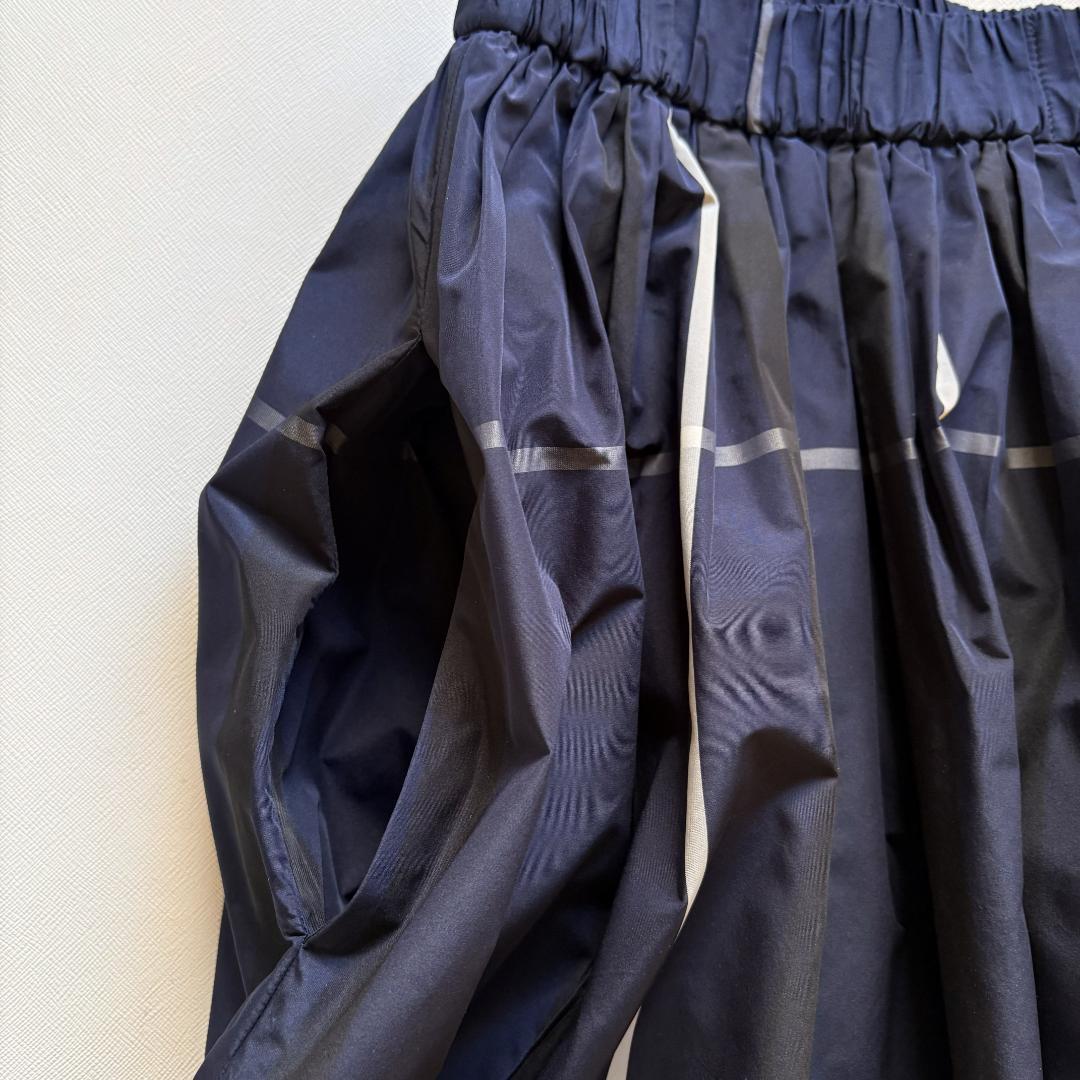 チェック タフタ ギャザースカート　size38　UNITED ARROWS