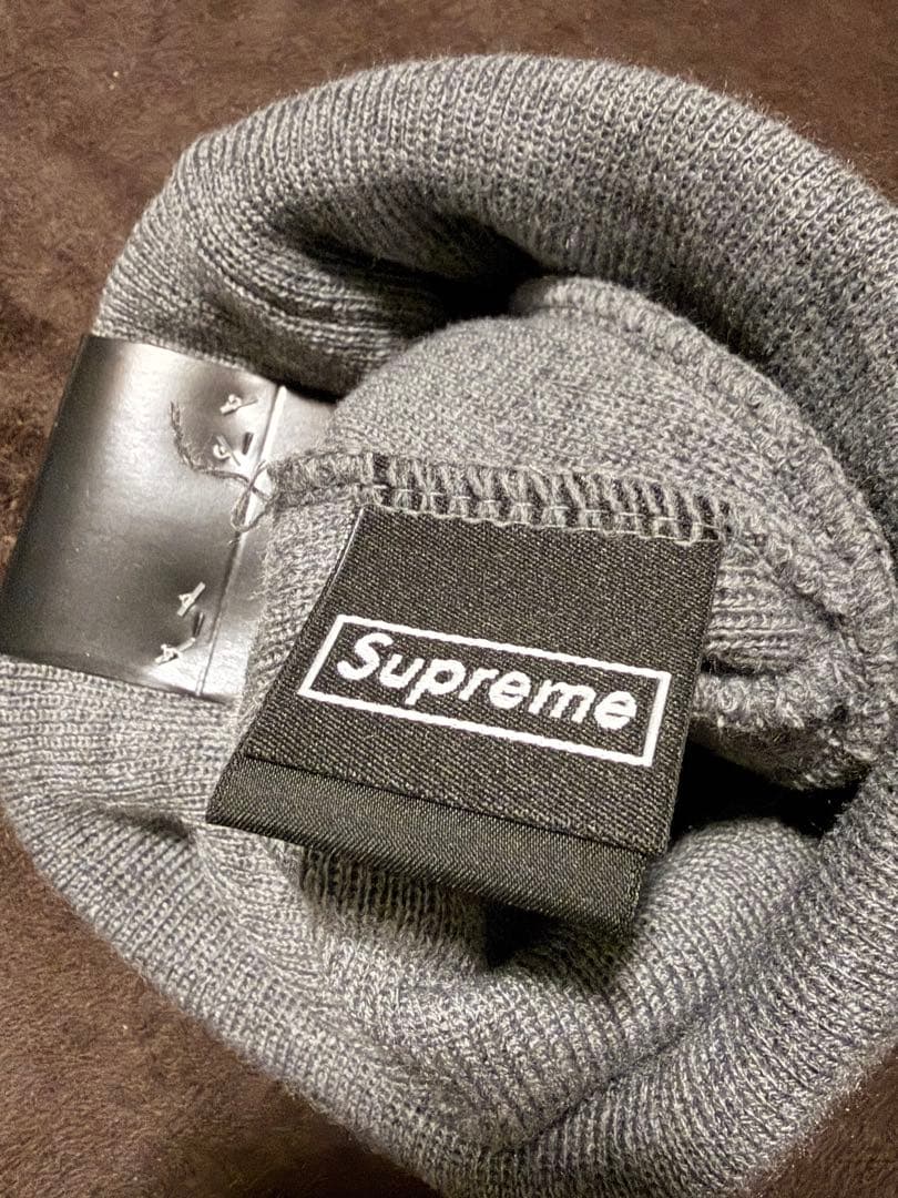 T*e様 Supreme x new era box logo beanie g