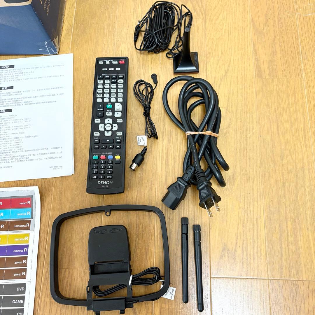 DENON デノン AVサラウンドレシーバー AVR-X4100W 元箱付き