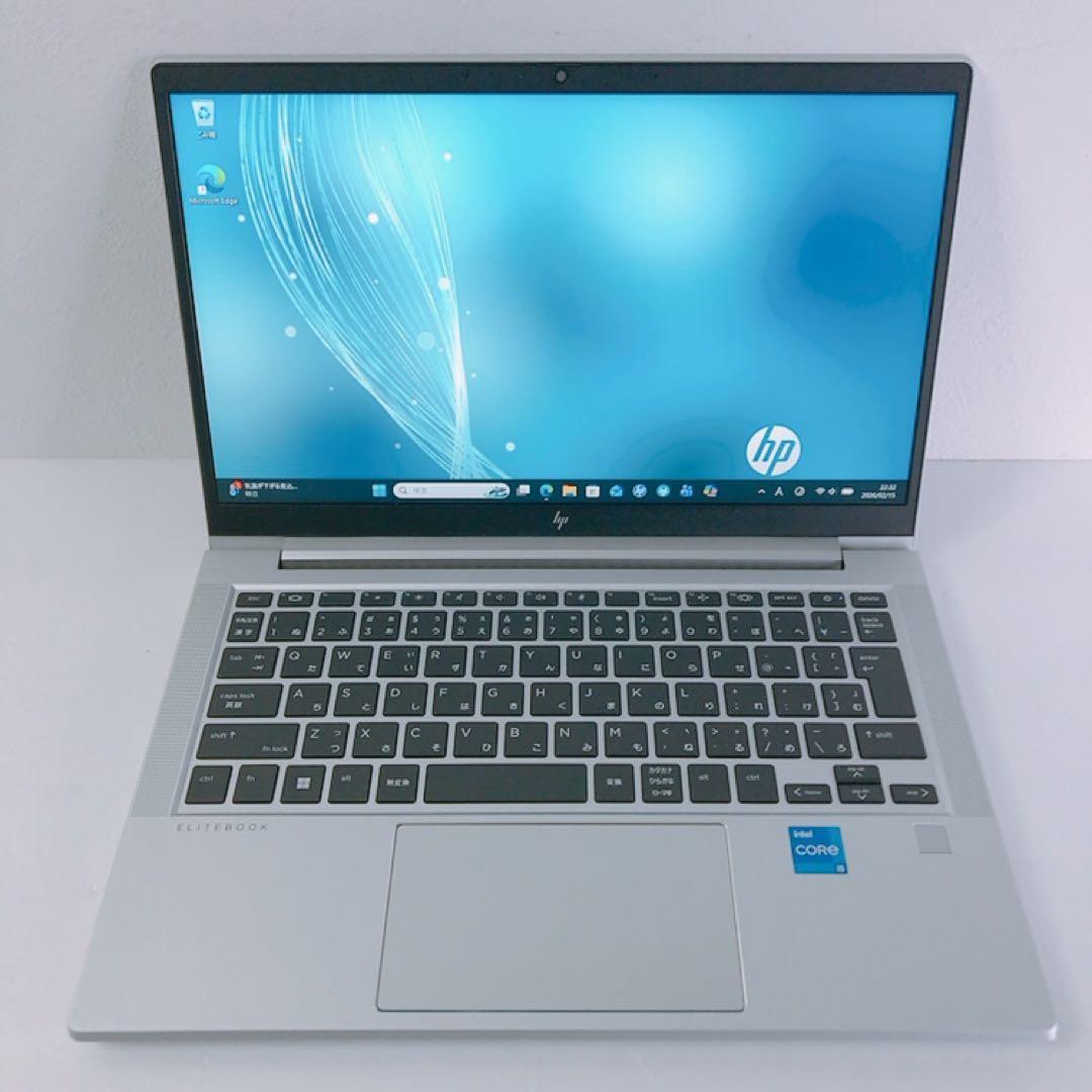 美品！バッテリー良好【12世代i5＆16GB】EliteBook 630！高性能