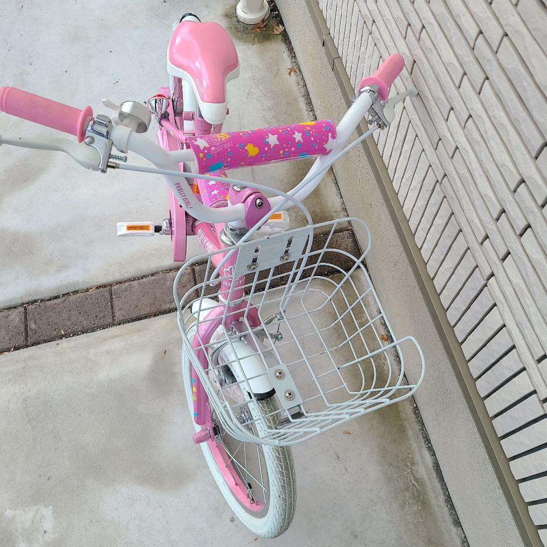 子供用自転車 16インチ ピンク 星柄 愛媛県松山市限定