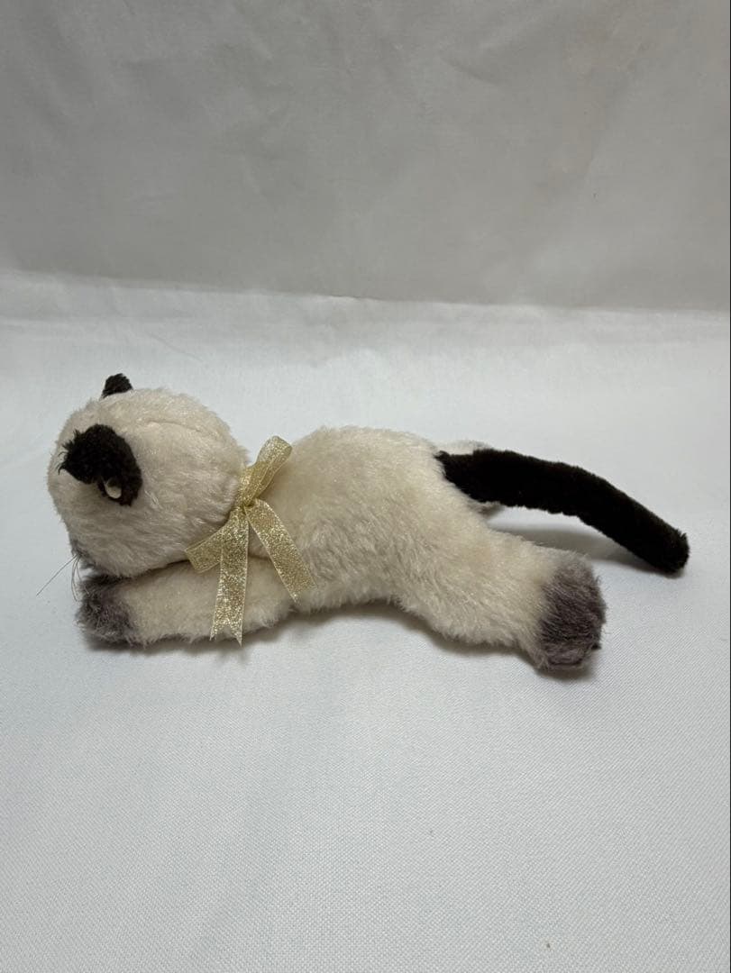 ぬいぐるみの三英　レトロ　 猫　ぬいぐるみ
