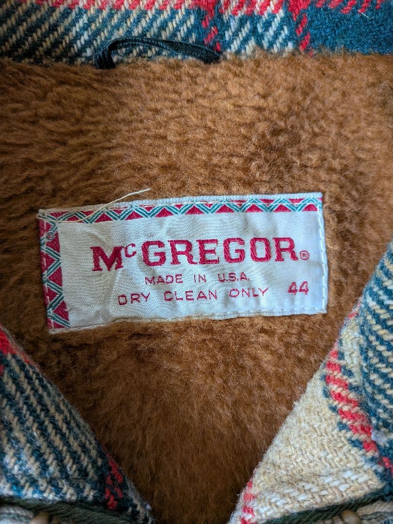 USA製 70's McGREGOR cruiser jacket