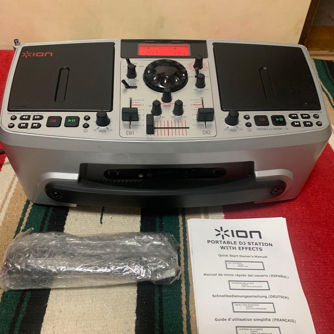 ion ポータブルDJステーション＋FX ICD04 FX