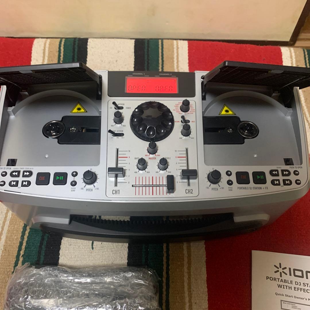 ion ポータブルDJステーション＋FX ICD04 FX
