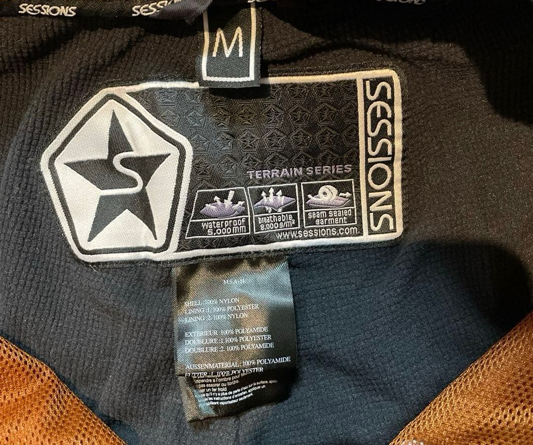 sessions セッションズ　パンツ　M スノーボード