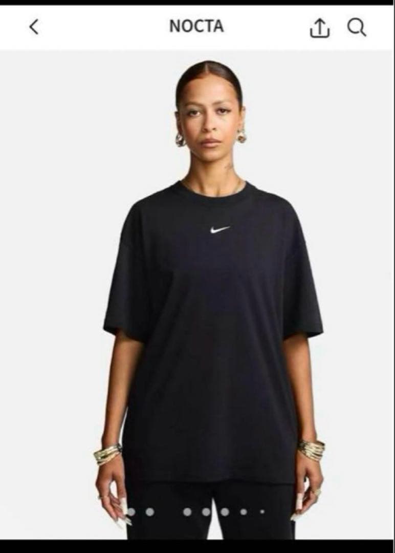 ナイキ tシャツ Nike NOCTA BLACKドレイク ノクタ ブラック