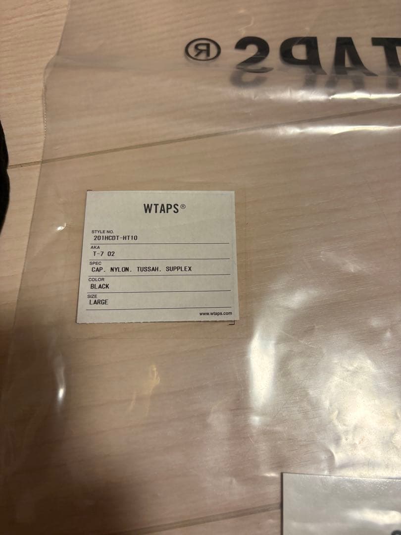 帽子 WTAPS 221hcdt-ht06 cap nylon tussah