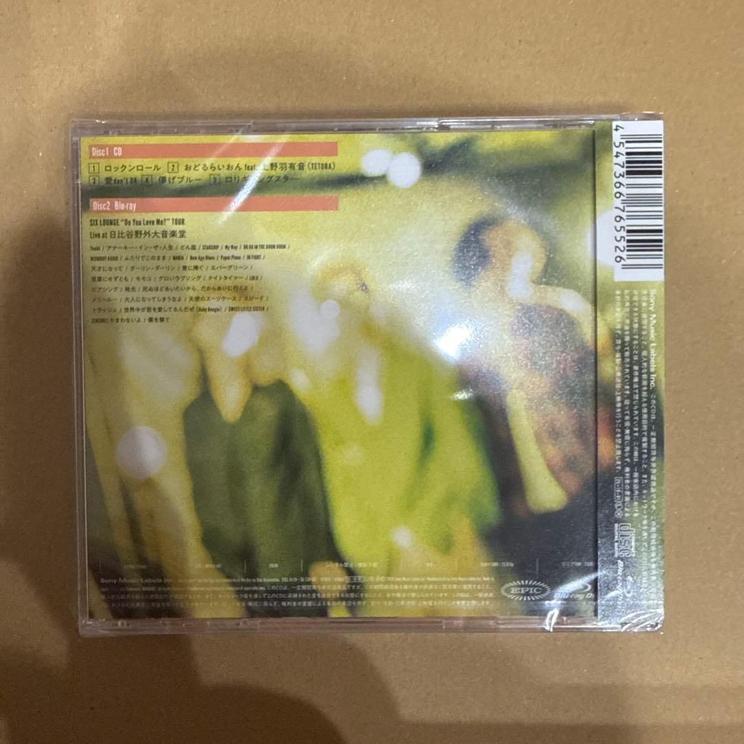 SIX LOUNGE 燦燦 初回限定盤　ステッカー付
