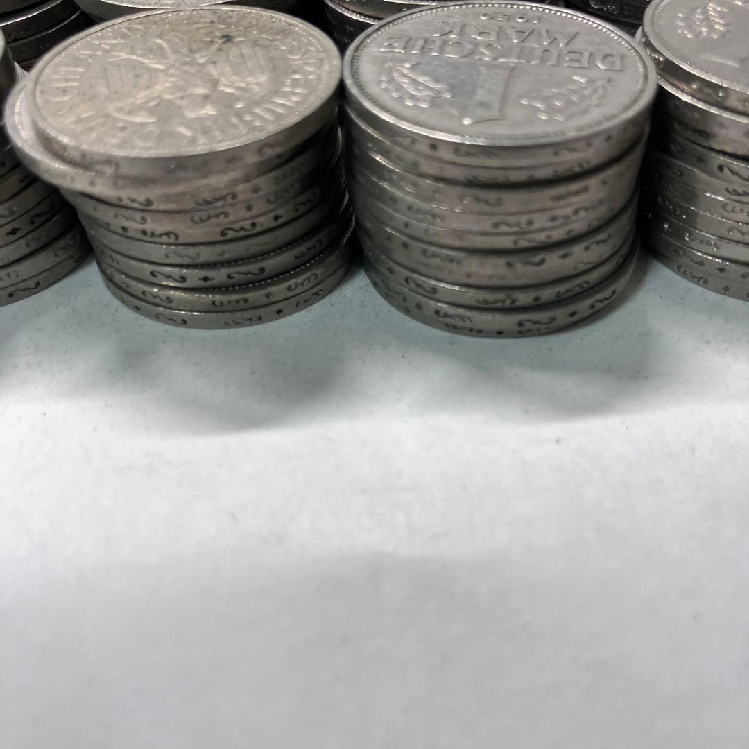 ドイツ　1マルク　まとめ売り　古銭　