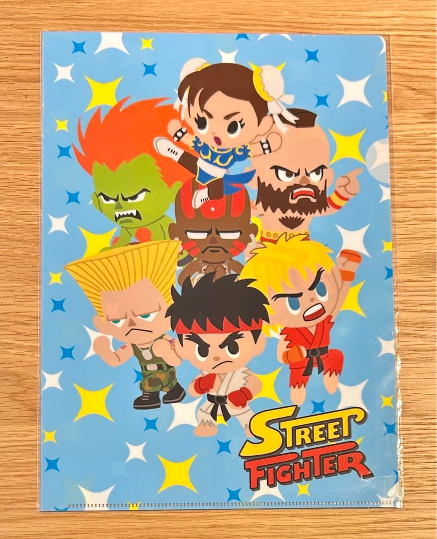 ストリートファイター　クリアファイル　まとめ売り　スト2