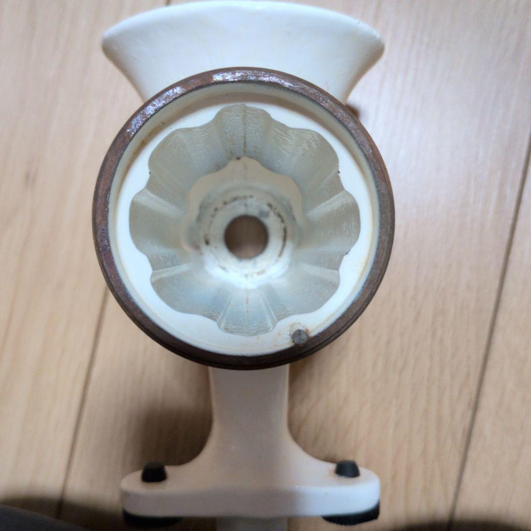 BONNY Mincer ミンサー No.5白 手廻し式 ミートチョッパー
