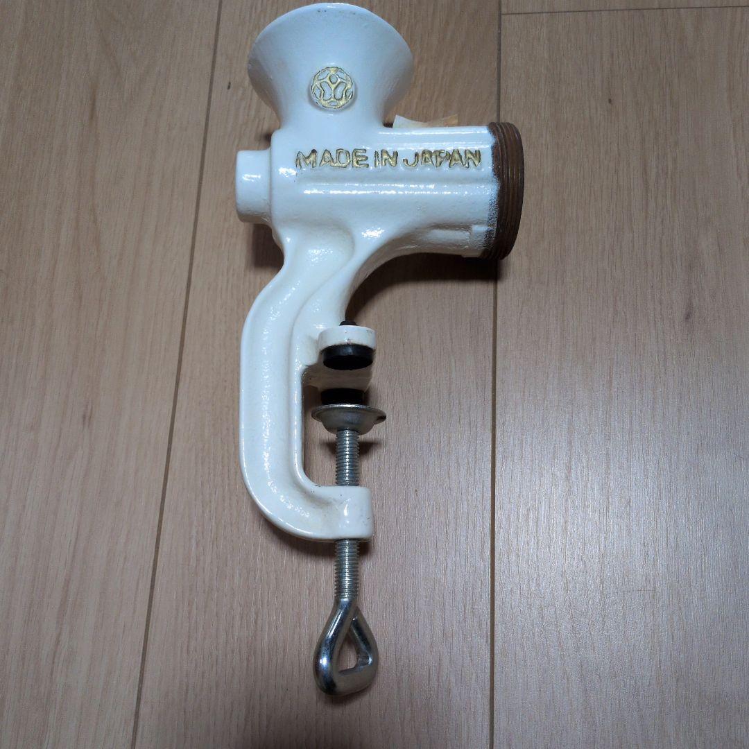 BONNY Mincer ミンサー No.5白 手廻し式 ミートチョッパー