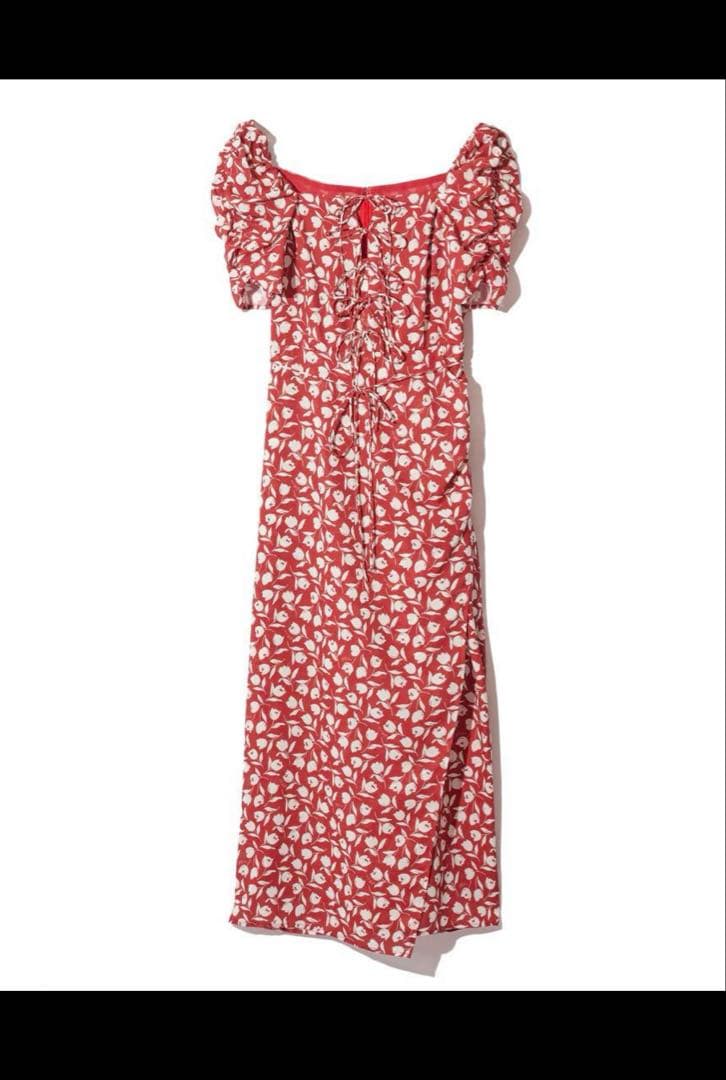 i*i様 rosyluce TULIP SQUARE NECK DRESS -