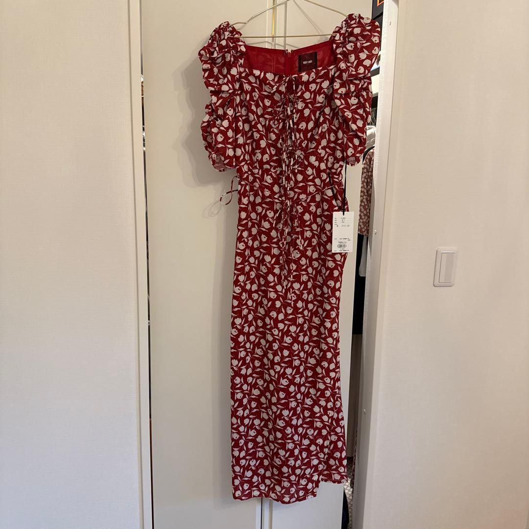 i*i様 rosyluce TULIP SQUARE NECK DRESS -