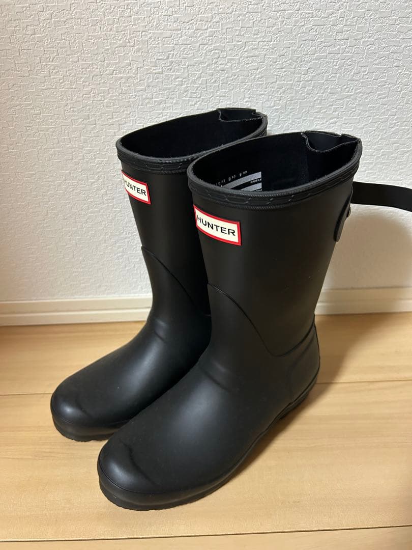 HUNTER ブラック 長靴　23〜23.5㎝