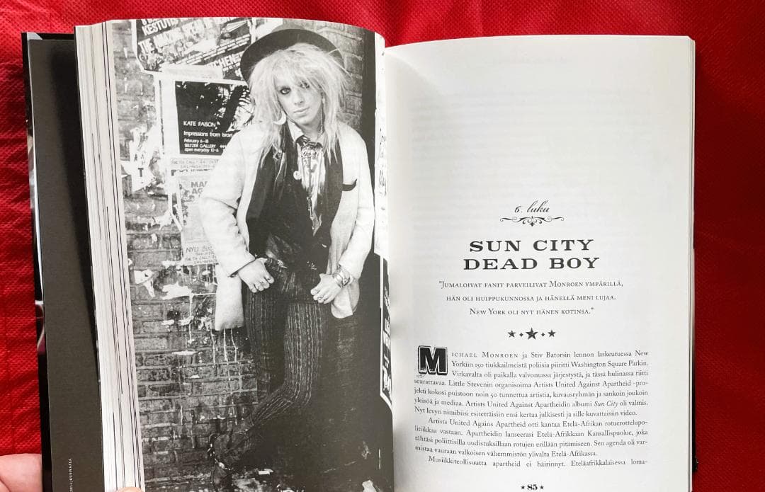 【絶版・美品】マイケル・モンロー自伝『Michael Monroe』