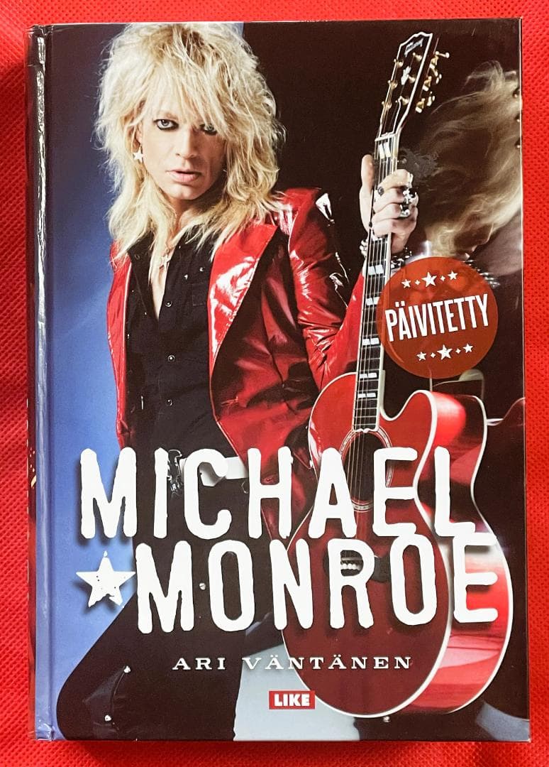 【絶版・美品】マイケル・モンロー自伝『Michael Monroe』