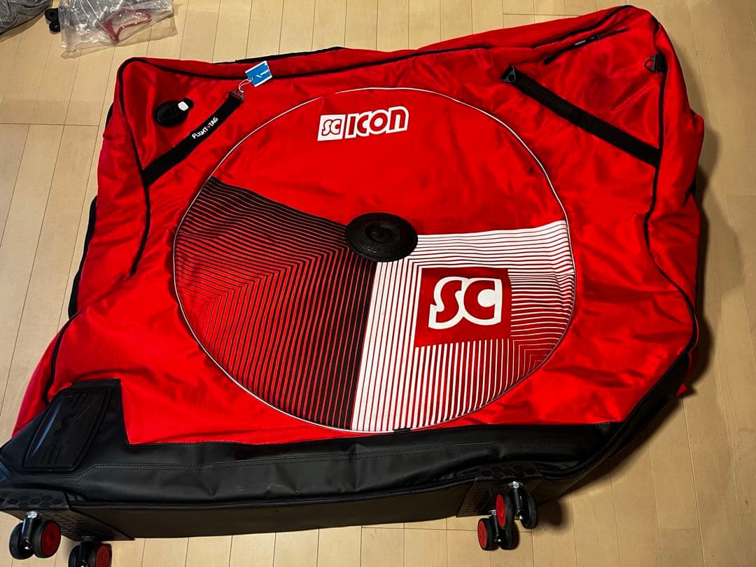 SC ICON AEROCOMFORT 2.0自転車輸送用バッグ 赤