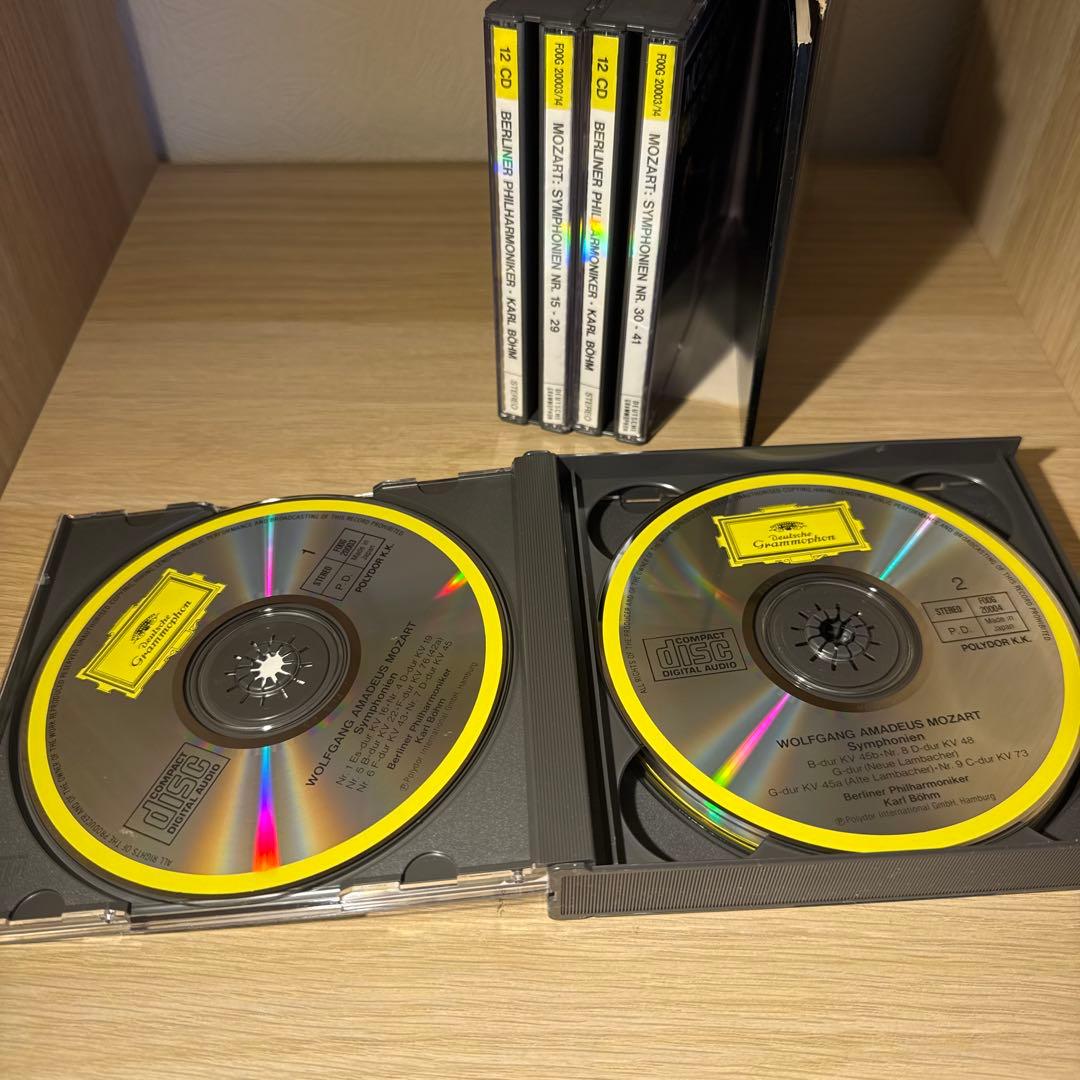 MOZART: 46 SYMPHONIEN 12CDセット