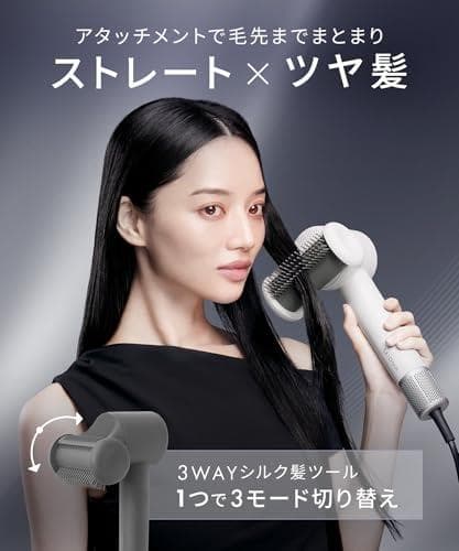 SALONIA サロニア スムースシャインスマートドライヤー グレー M223