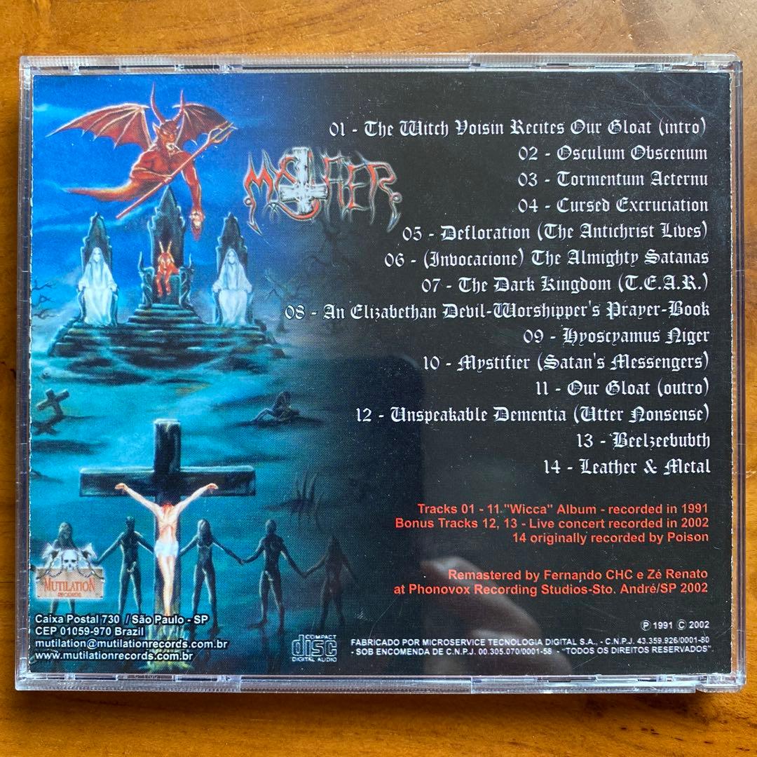 Mystifier / Wicca ブラックメタル スラッシュメタル