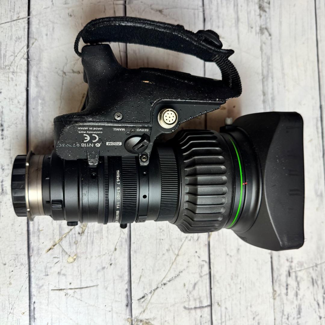 Canon業務用ズームレンズ 1/2 IF18倍 VCL-718BX YH19