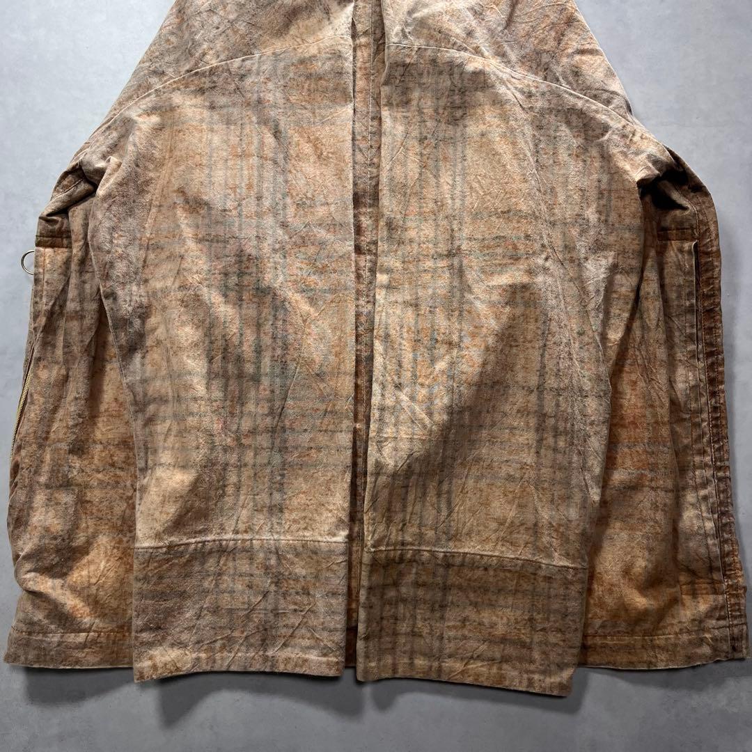 ◎Sasquatchfabrix. BIG SHIRTS JACKET 柿渋