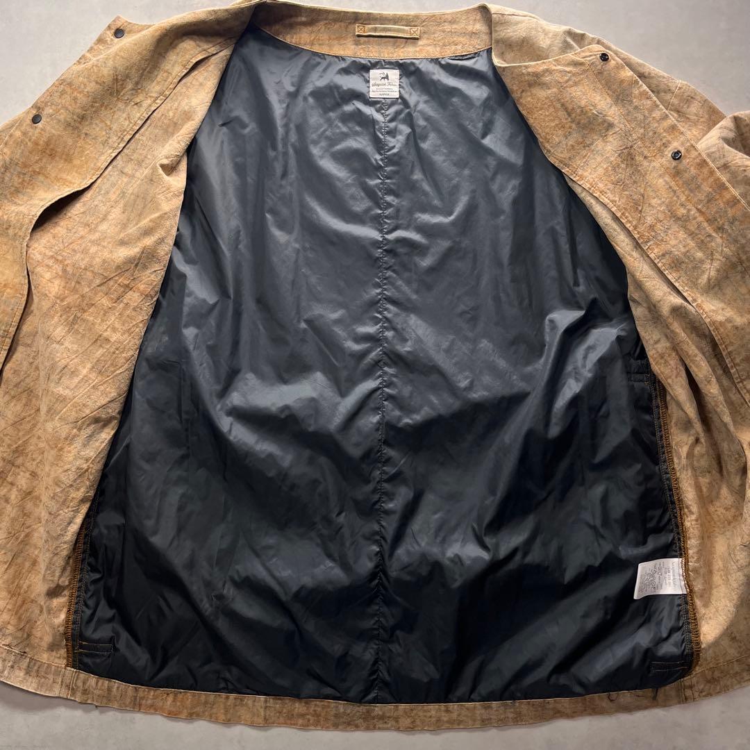 ◎Sasquatchfabrix. BIG SHIRTS JACKET 柿渋