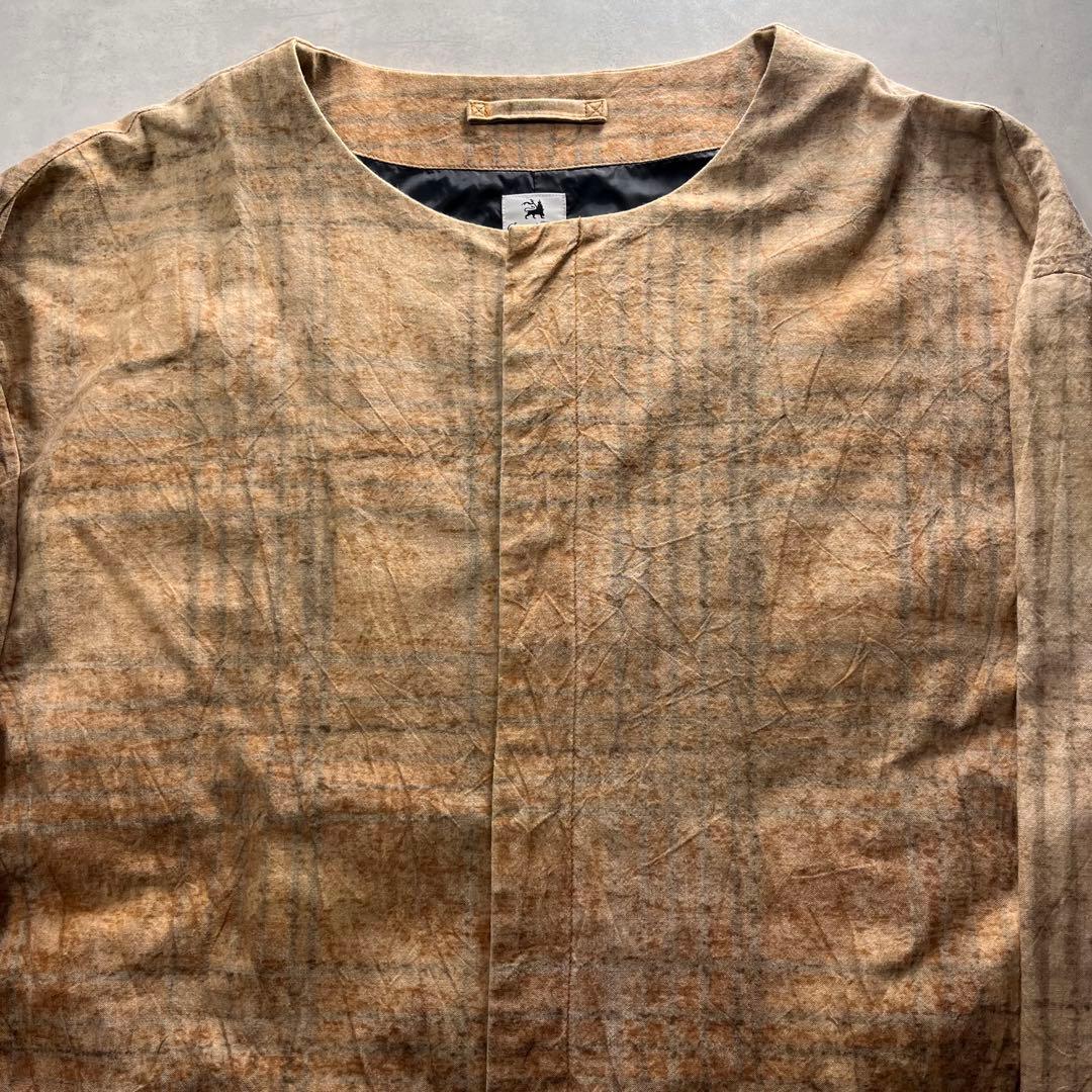 ◎Sasquatchfabrix. BIG SHIRTS JACKET 柿渋