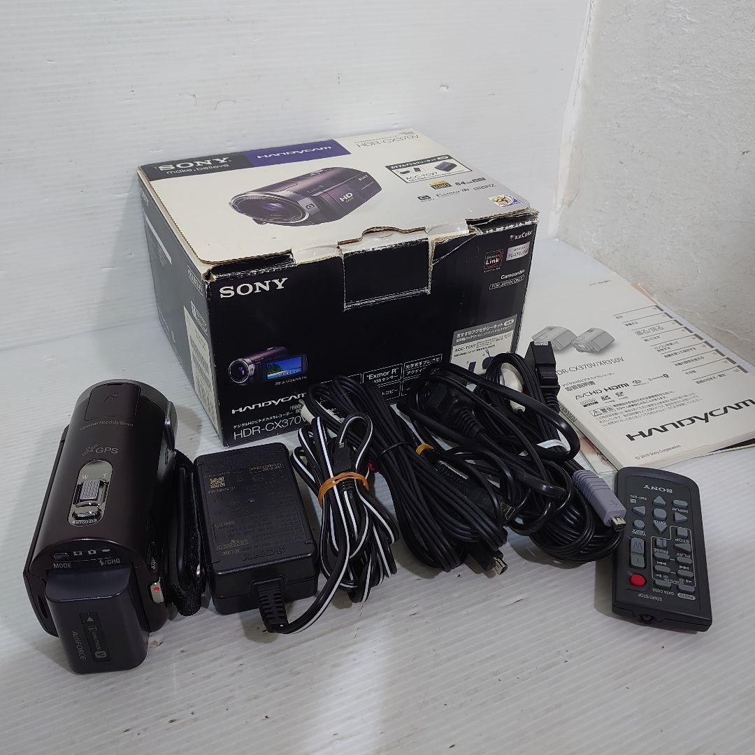 訳有り　動作ok　SONY　Handycam HDR-CX370V