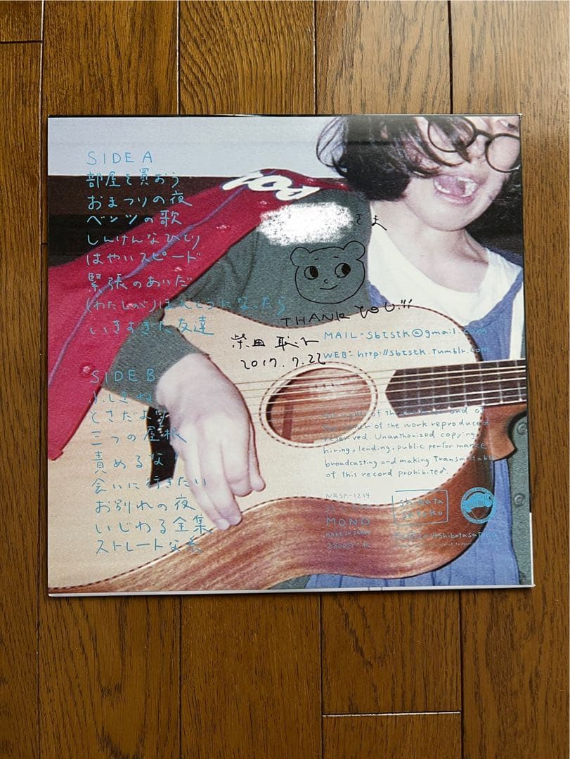 柴田聡子　いじわる全集　LP レコード