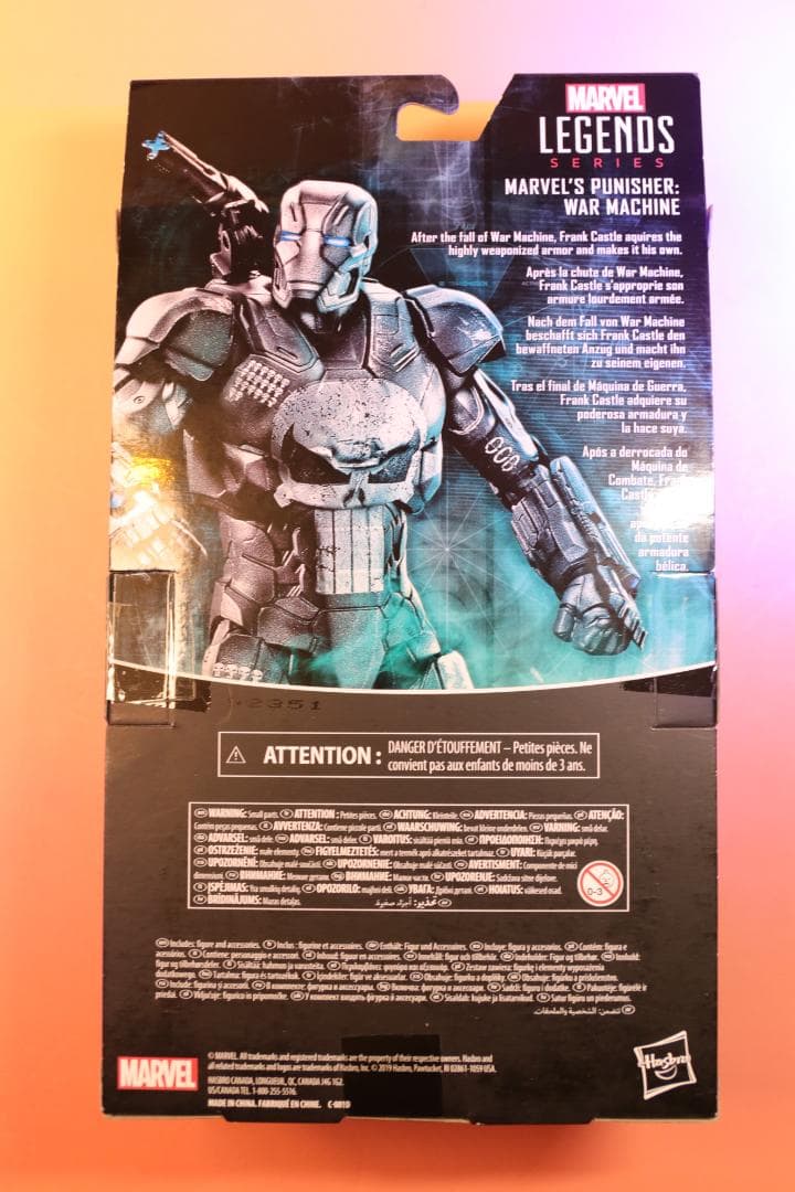 新品パニッシャー ウォーマシン新品未開封未使用マーベル・レジェンズ