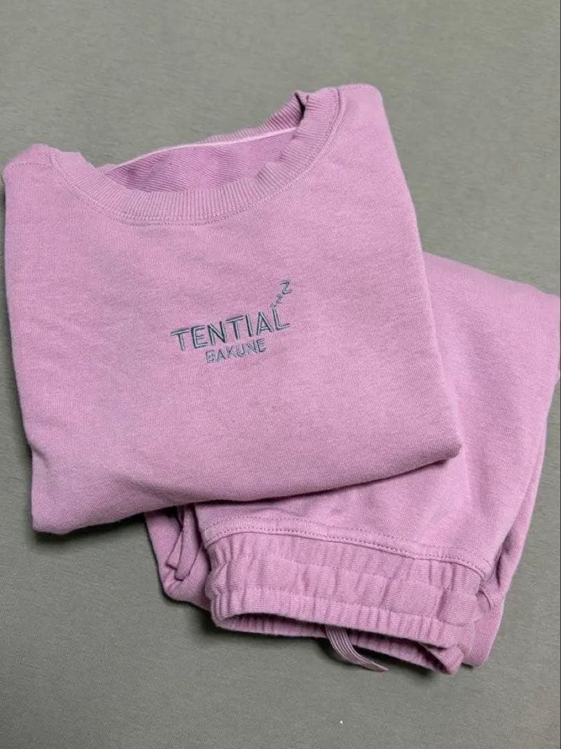 BAKUNE スウェット S 上下セット ピンク　ウィメンズ　TENTIAL