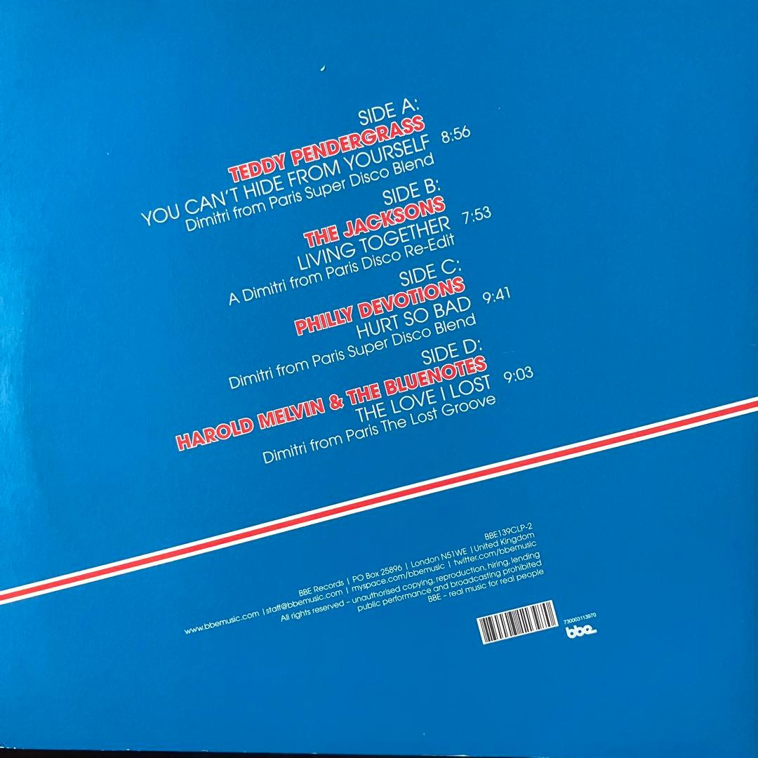 dimitri from paris レコード 12 LP get down