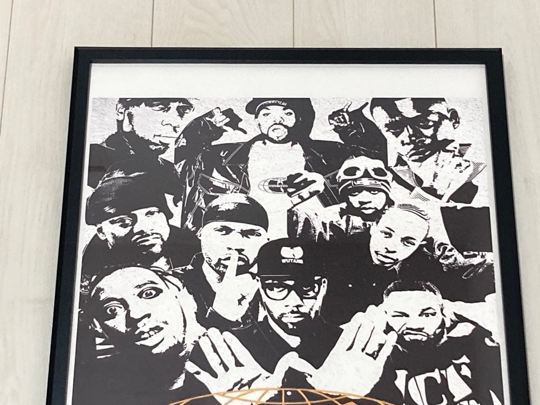 【額縁付き】A2 ポスター Wu-Tang Clan ウータンクラウン 1