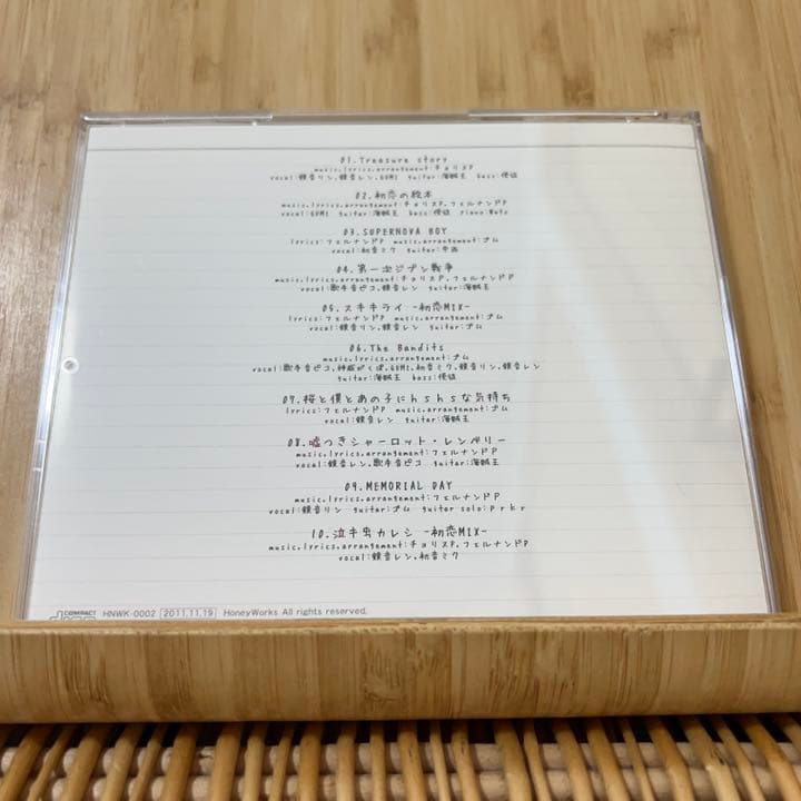 【メンバーサイン入り】Honey Works「初恋ノート」