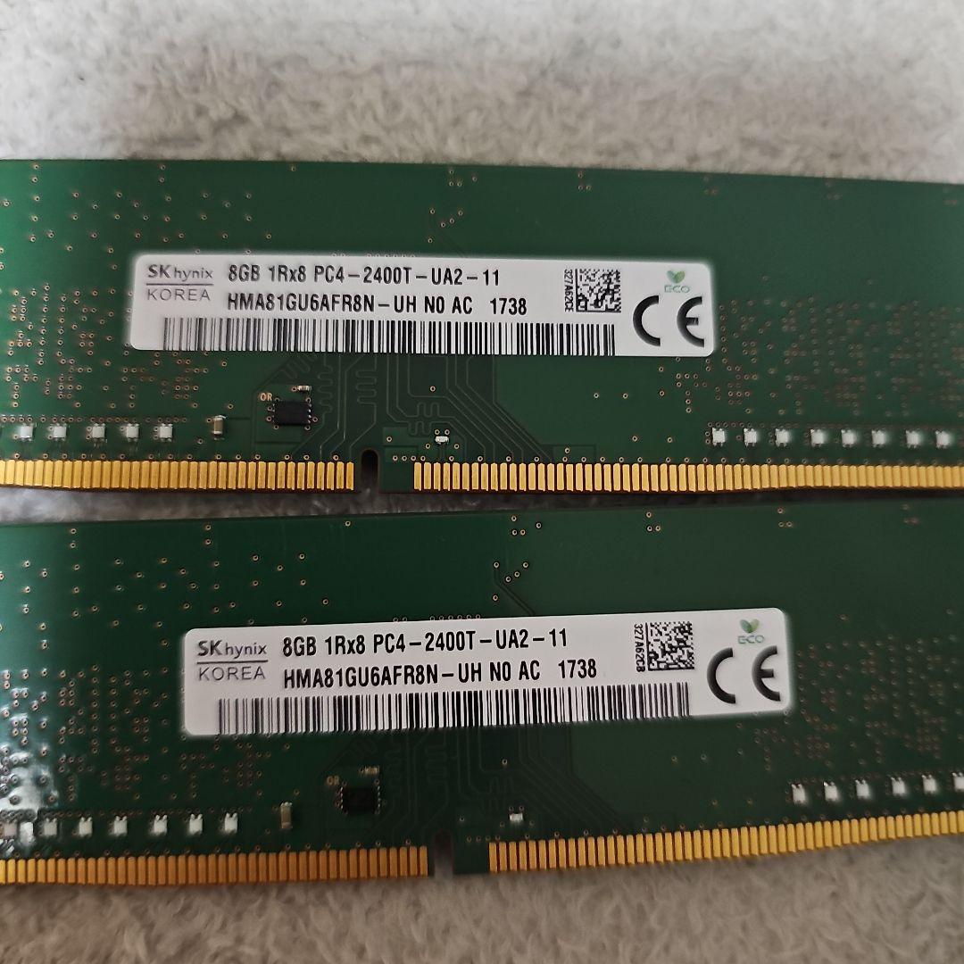 skhynix DDR4 2400 8GB ×2 計 16GB