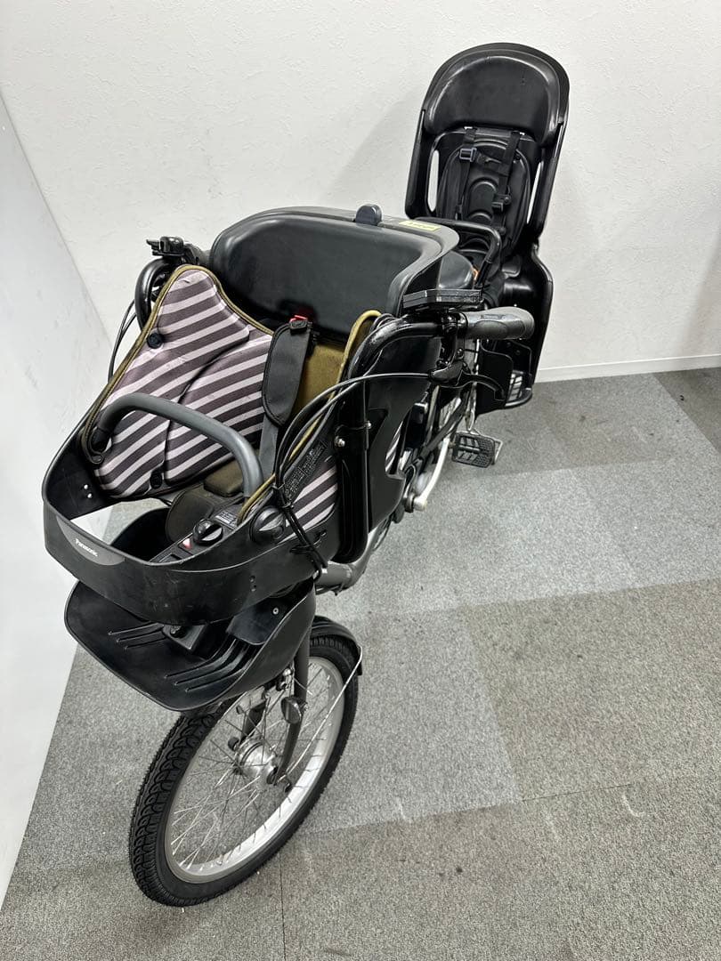 3人乗り電動自転車　パナソニックギュットミニ　チャイルドシート付きお買い得品