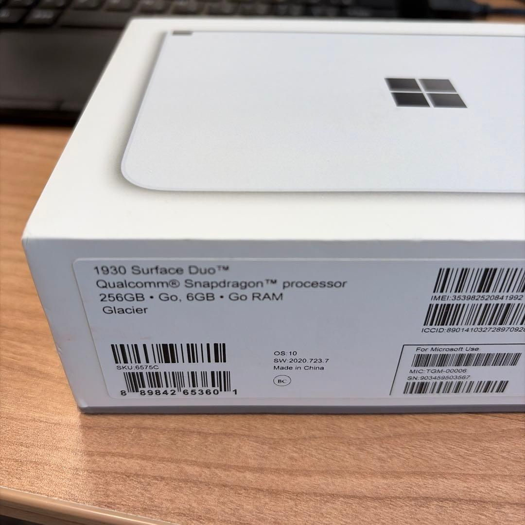 Microsoft Surface Duo 256GB 付属品完備