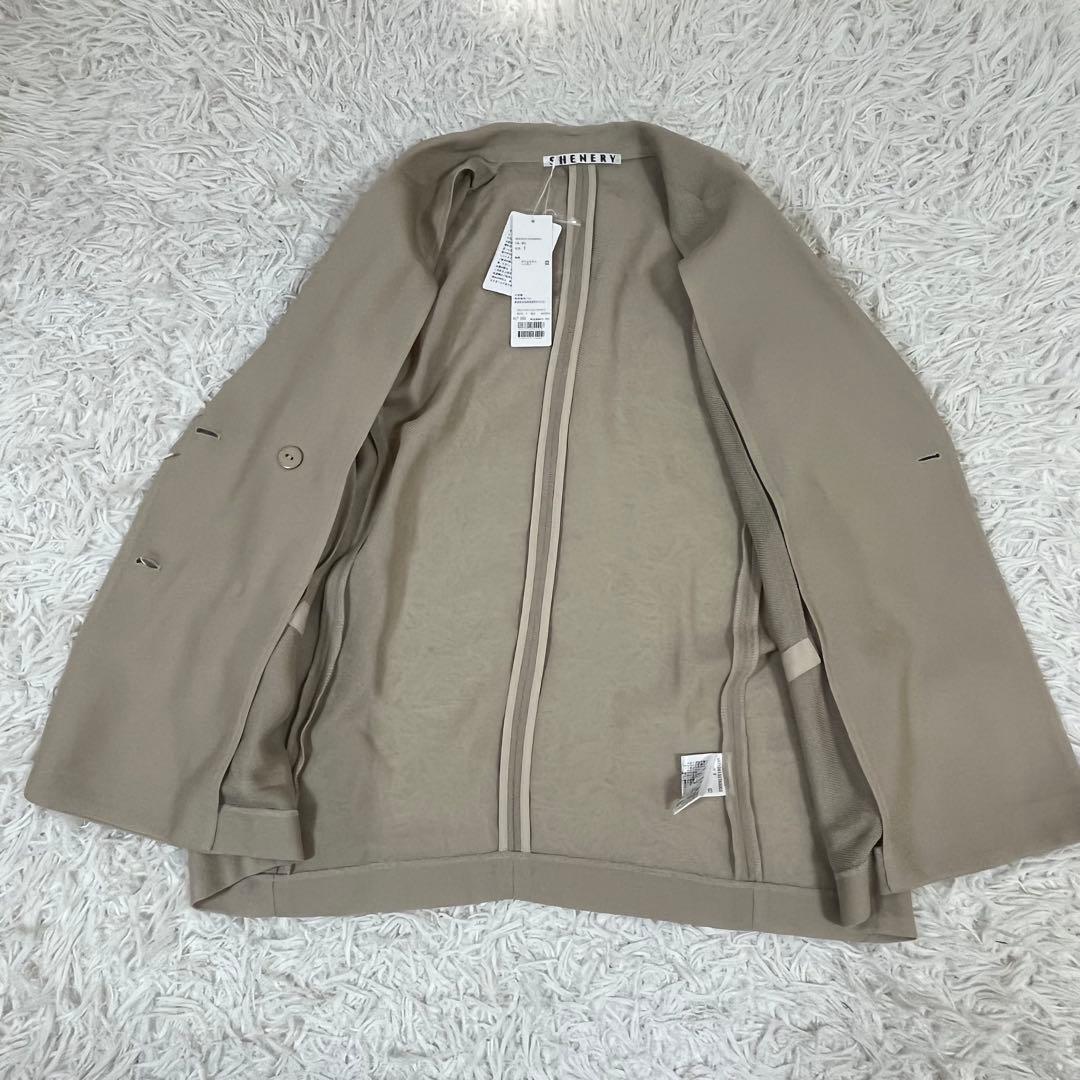 新品❣️SHENERY シーナリー メッシュジャケット ダブル 金ボタン 2024