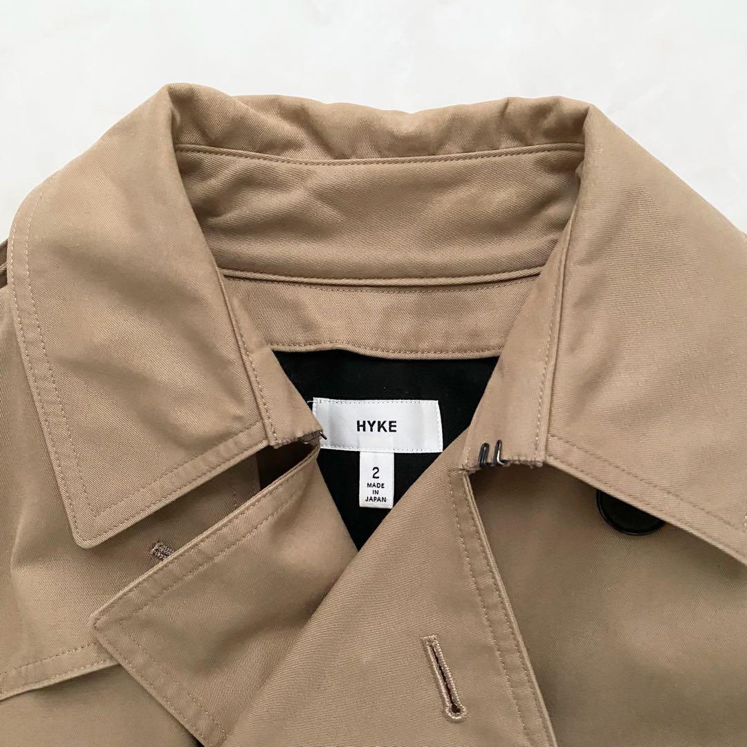 ★美品★HYKE ハイク トレンチコート ベルト　ライナー　スプリングコート　M
