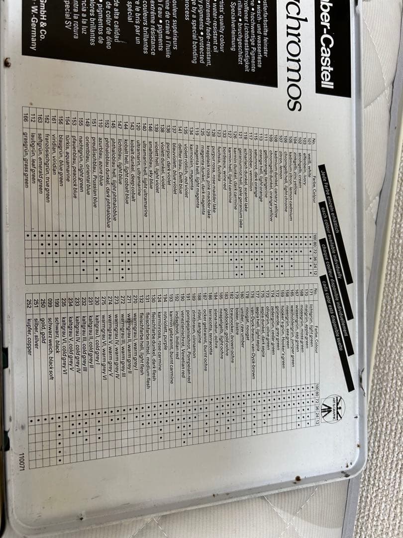 Faber-Castell Polychromos 72色セット