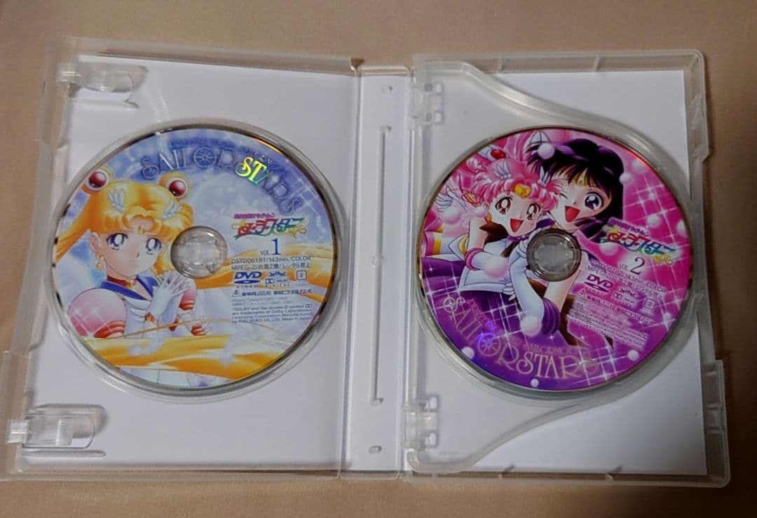 美少女戦士セーラームーン セーラースターズ DVD コレクション VOL.1・2